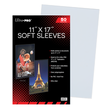 11" x 17" Soft Sleeves (50ct)