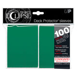 PRO-Matte ECLIPSE® Green Standard DECK PROTECTOR® Sleeves (100ct)