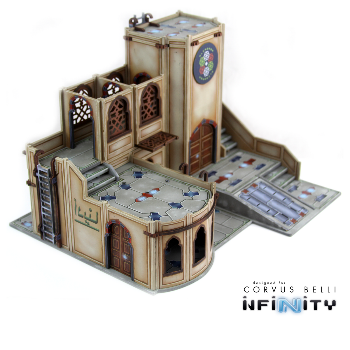 Alcazaba Communication Center— Bare MDF
