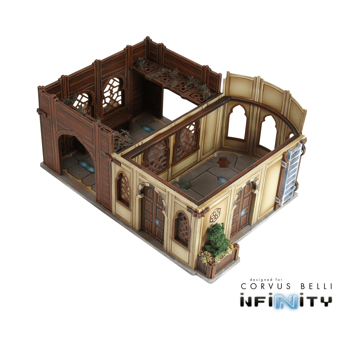 Alcazaba Residential Building— Bare MDF