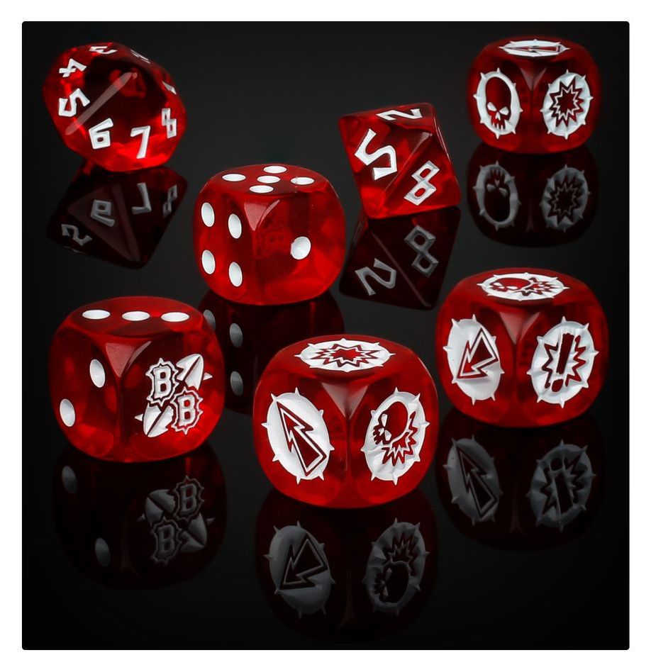 Blood Bowl: Dice Set