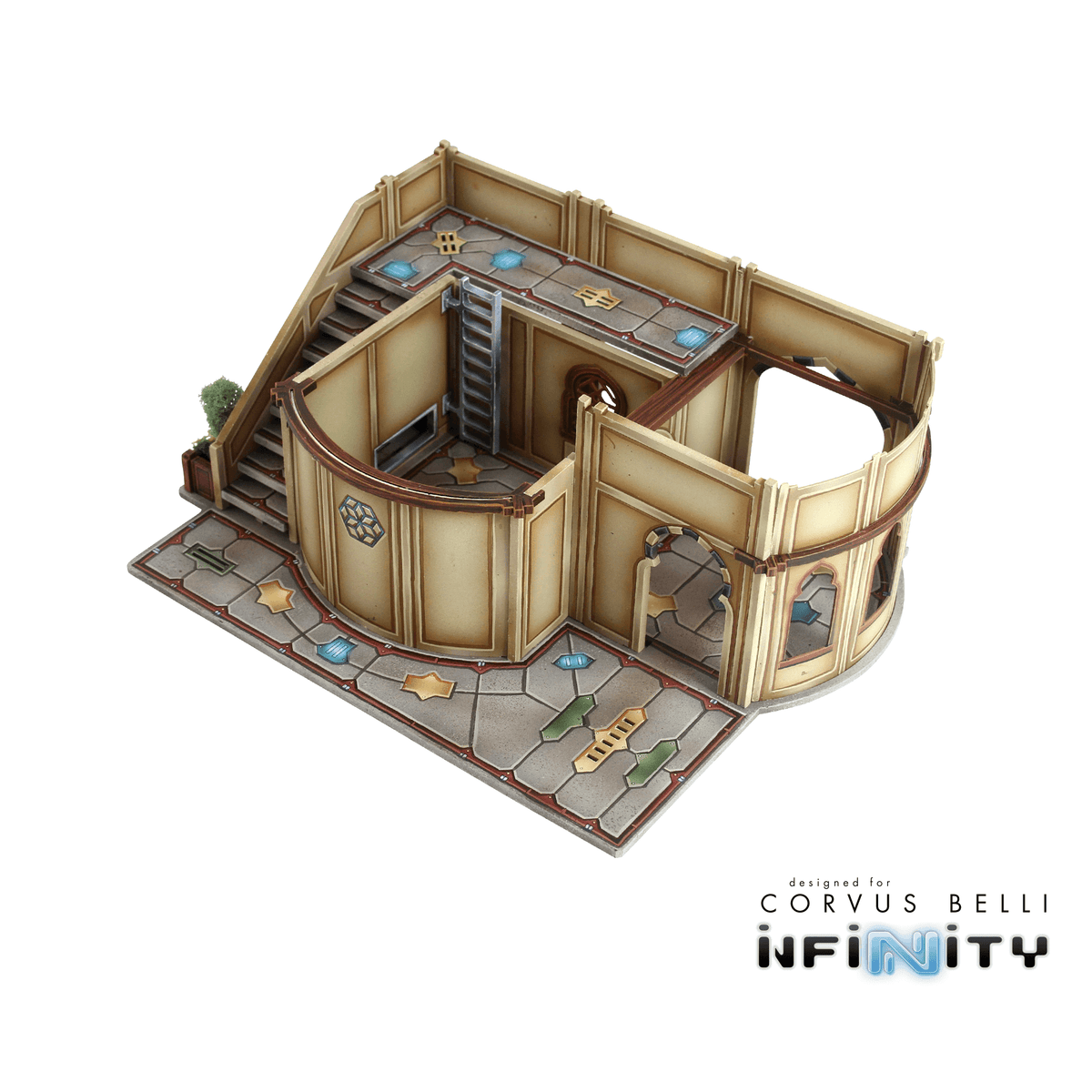 Alcazaba Commercial Building— Bare MDF
