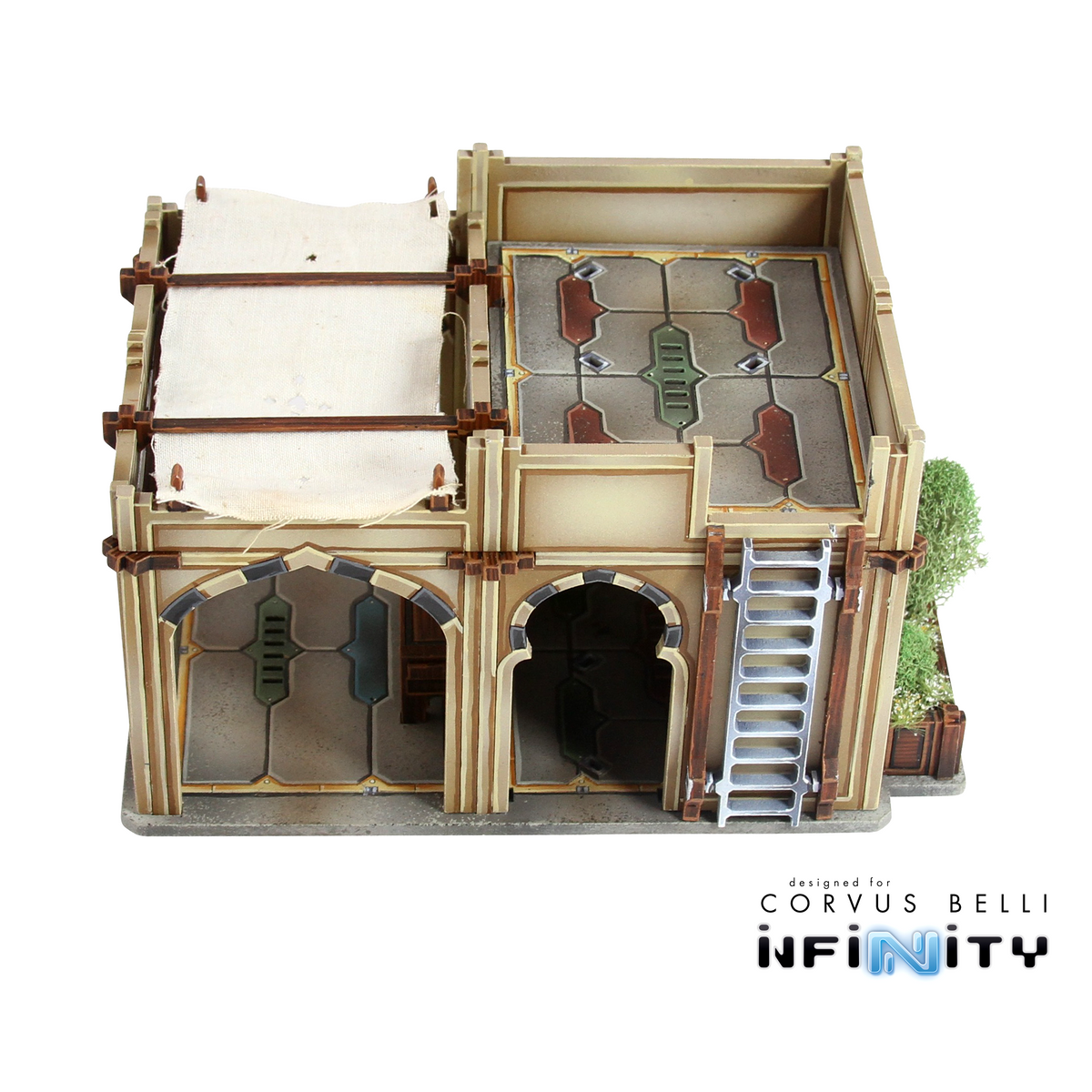 Alcazaba Utility Buildings — Bare MDF