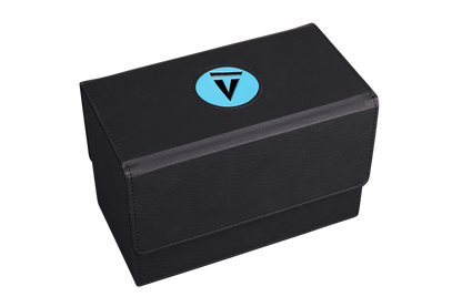 Vanguard Tactics | Light Blue | Wargaming & Datasheet Box | Baron's Coin™ Compatible