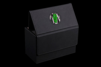 Green Coffin | Wargaming & Datasheet Box | Baron's Coin™ Compatible