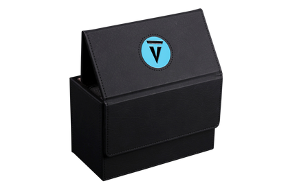Vanguard Tactics | Light Blue | Wargaming & Datasheet Box | Baron's Coin™ Compatible