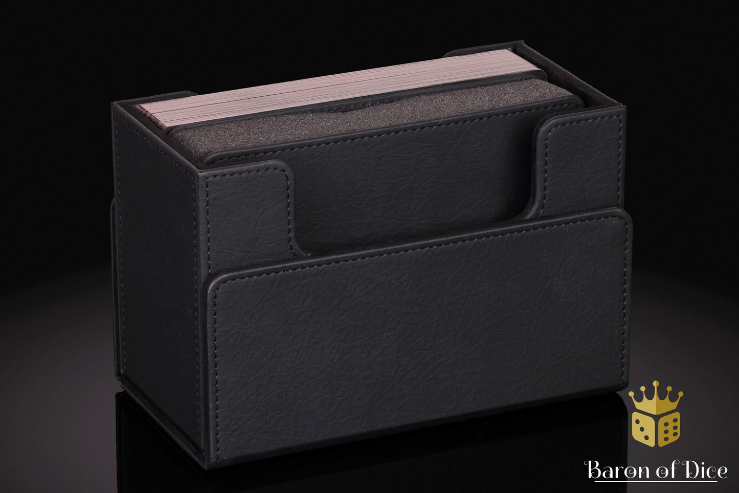 Cursed Vampire | Wargaming & Datasheet Box | Baron's Coin™ Compatible