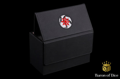 Chaos Star | Marbled | Wargaming & Datasheet Box | Baron's Coin™ Compatible
