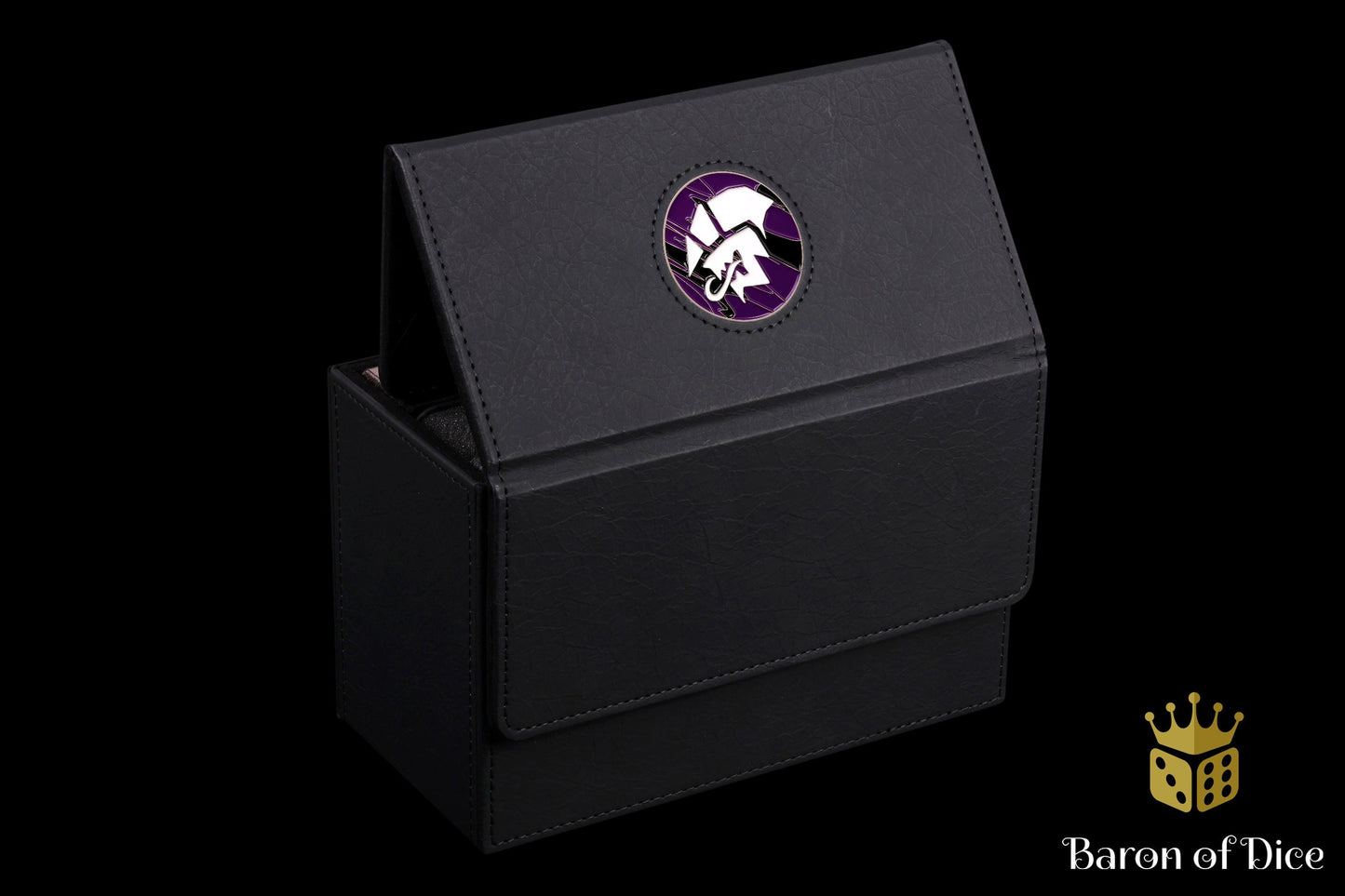 Alien | Purple | Wargaming & Datasheet Box | Baron's Coin™ Compatible