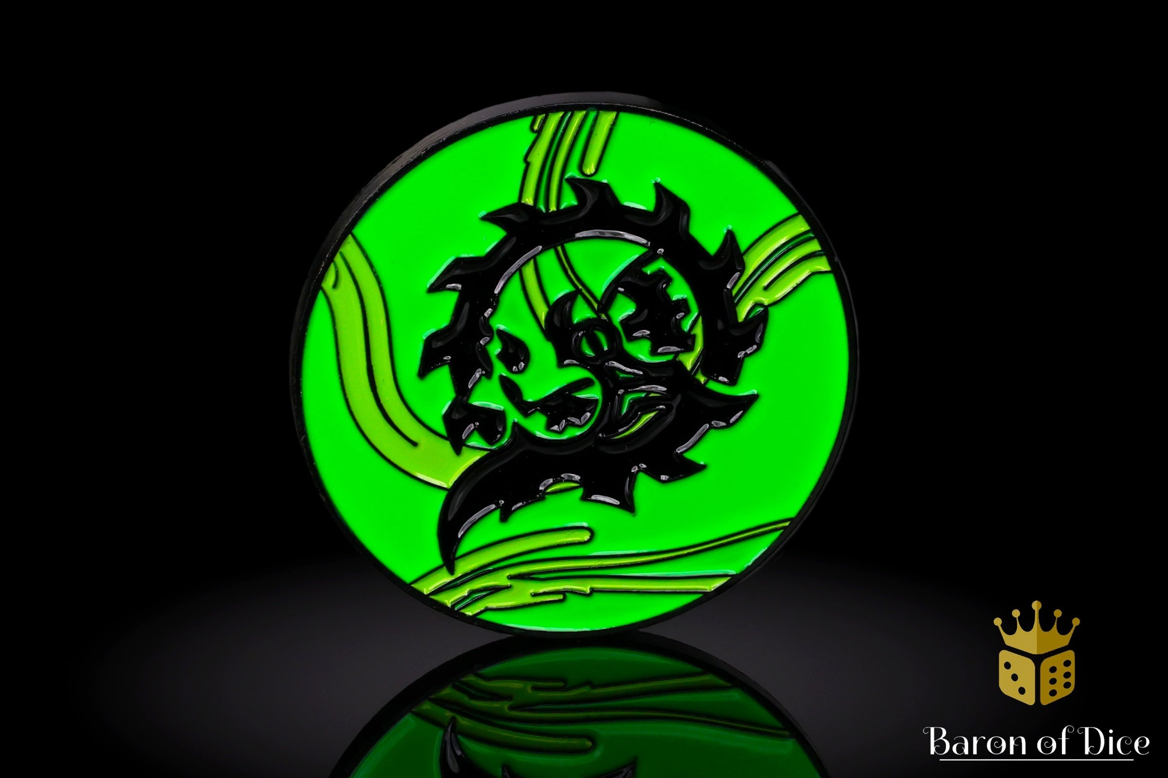 40mm Objective Coin | Warmachine | Cryx