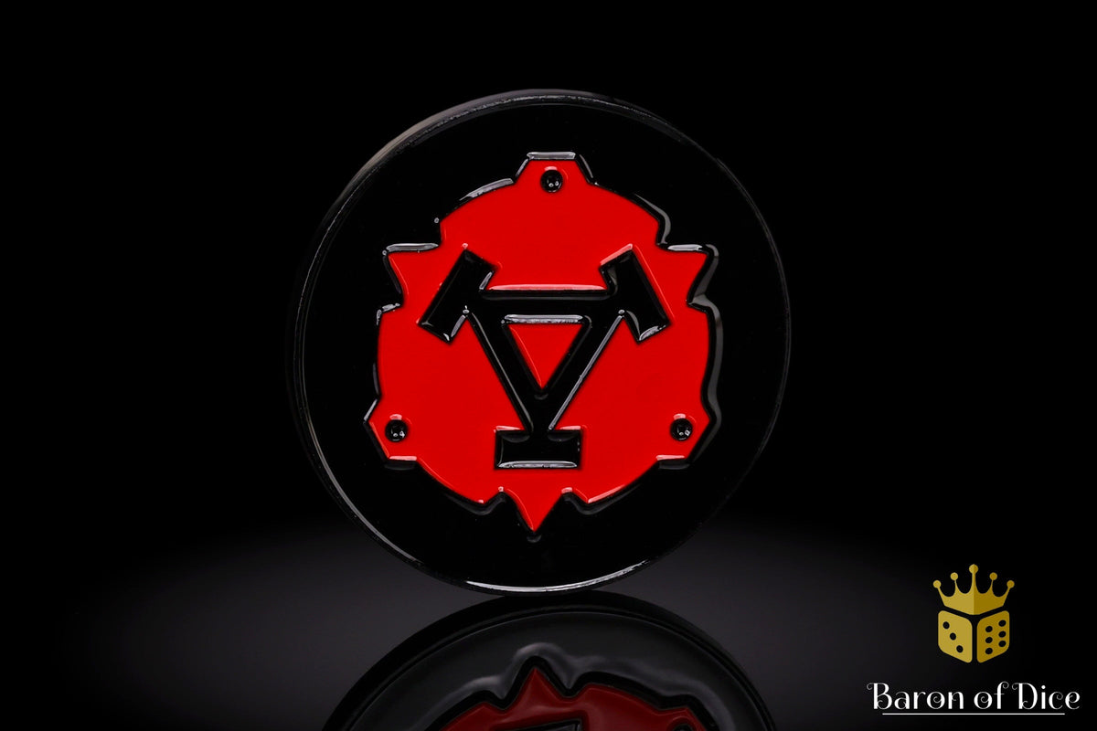 40mm Objective Coin | Warmachine | Khador | Winter Korps