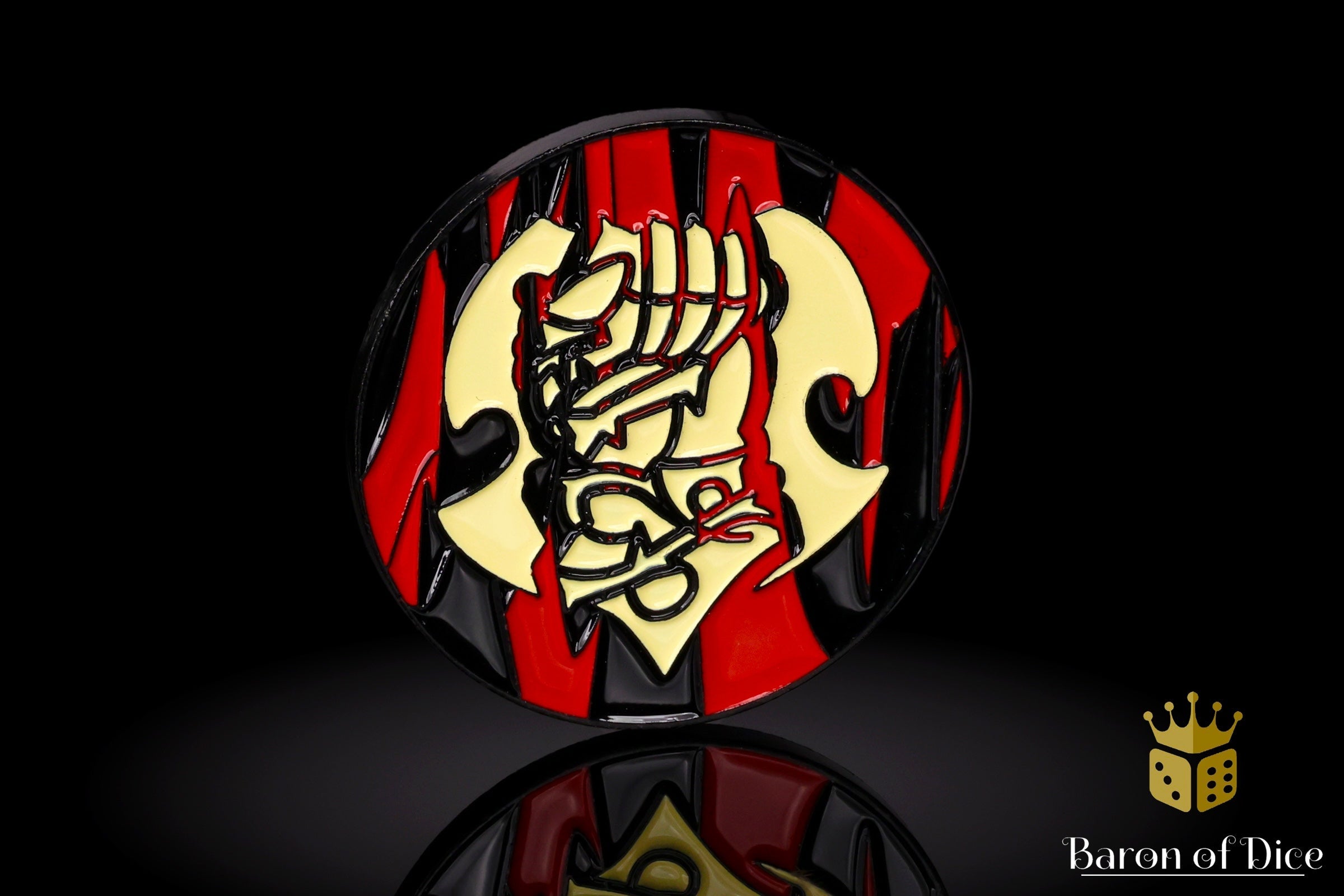 40mm Objective Coin | Warmachine | Khador | Old Umbrey