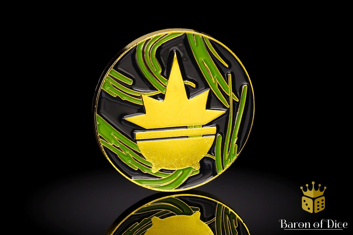 40mm Objective Coin | Warmachine | Crucible Guard