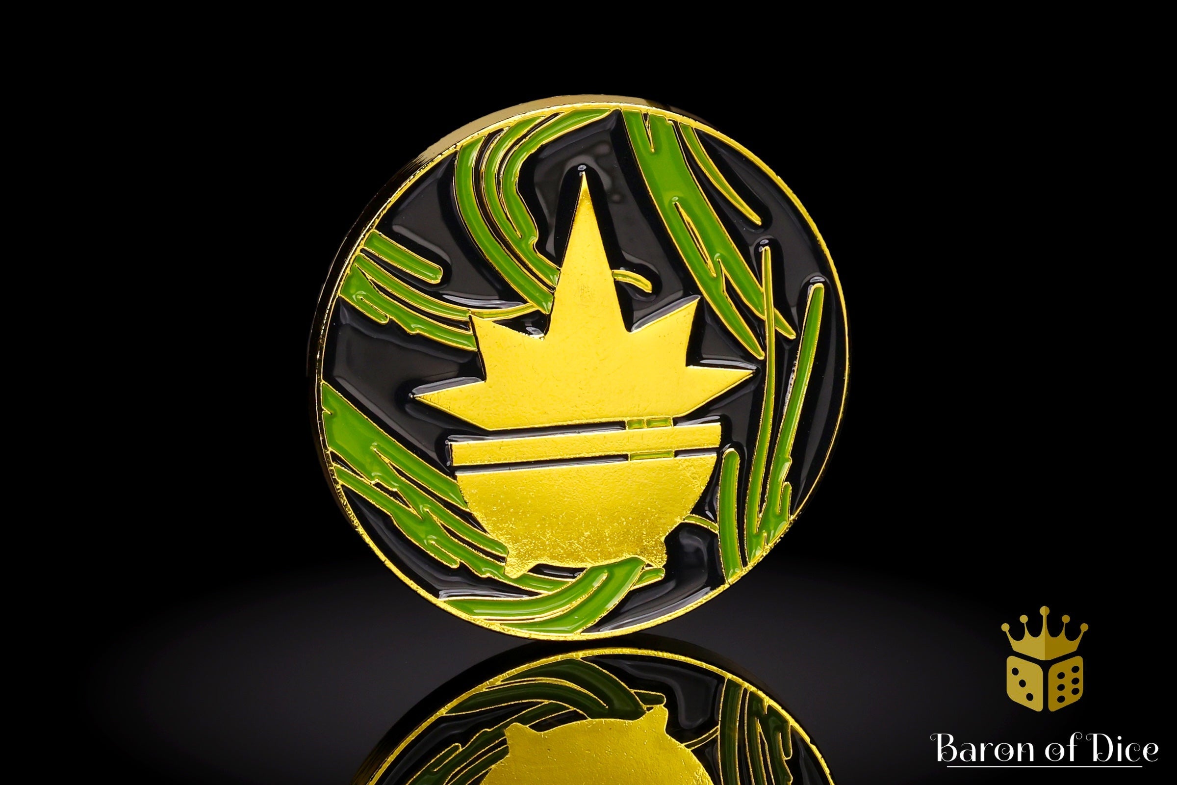 40mm Objective Coin | Warmachine | Crucible Guard