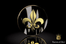 Metal Combat Gauge | Baron Coin™ Compatible | Fleur De Lis | Heritage