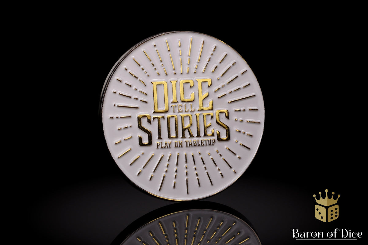 3" Metal Combat Gauge | Dice Tell Stories | Baron Coin™ Compatible