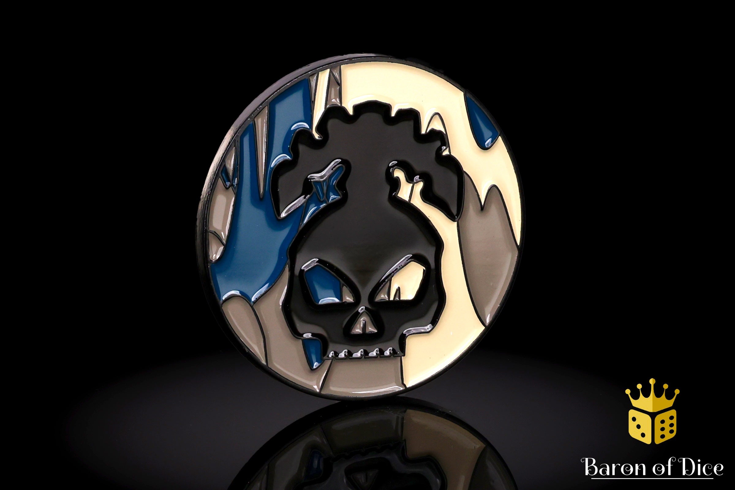 40mm Objective Coin | Necromantic Skeleton