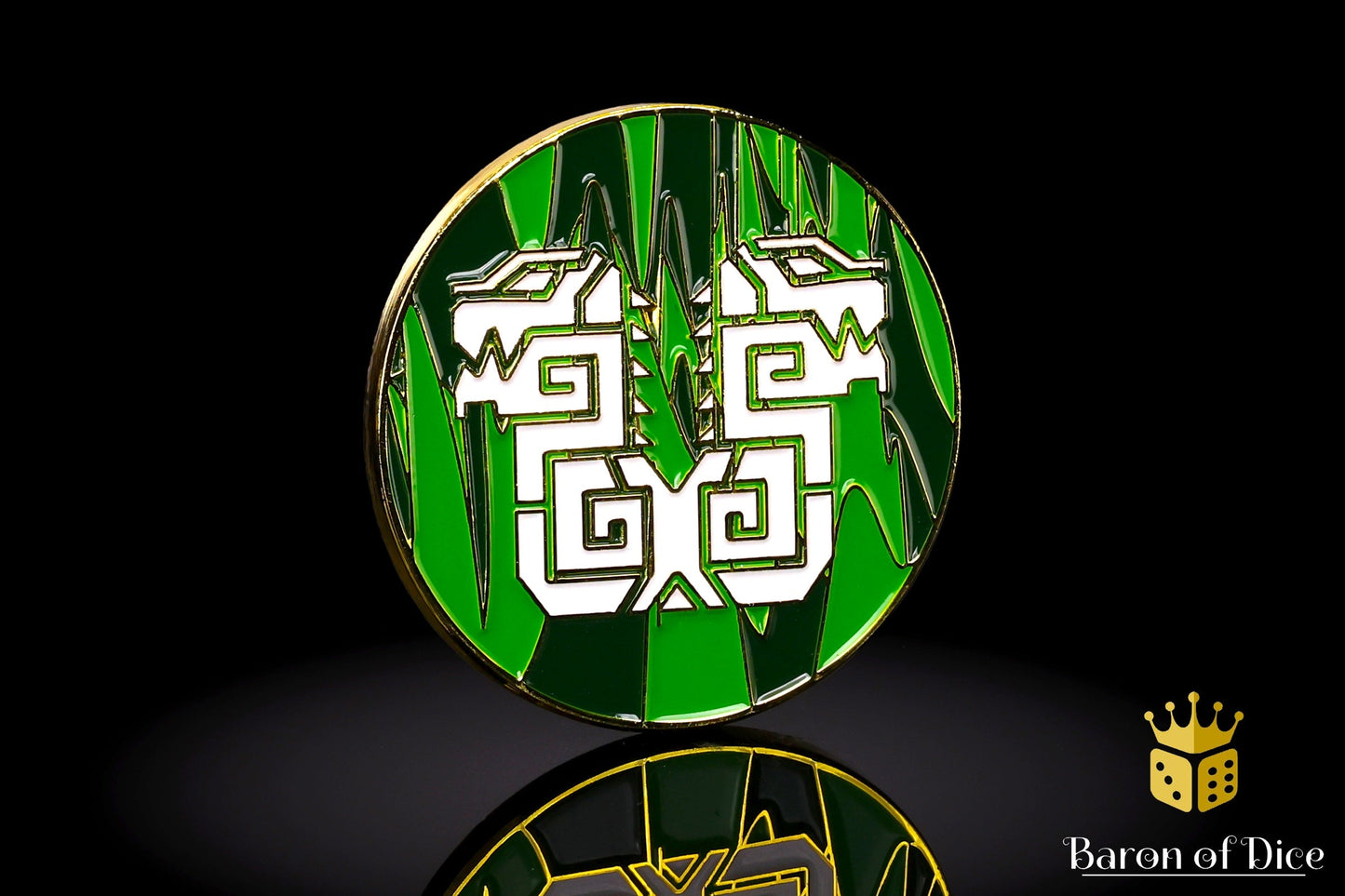 40mm Objective Coin | Twin Headed Lizard