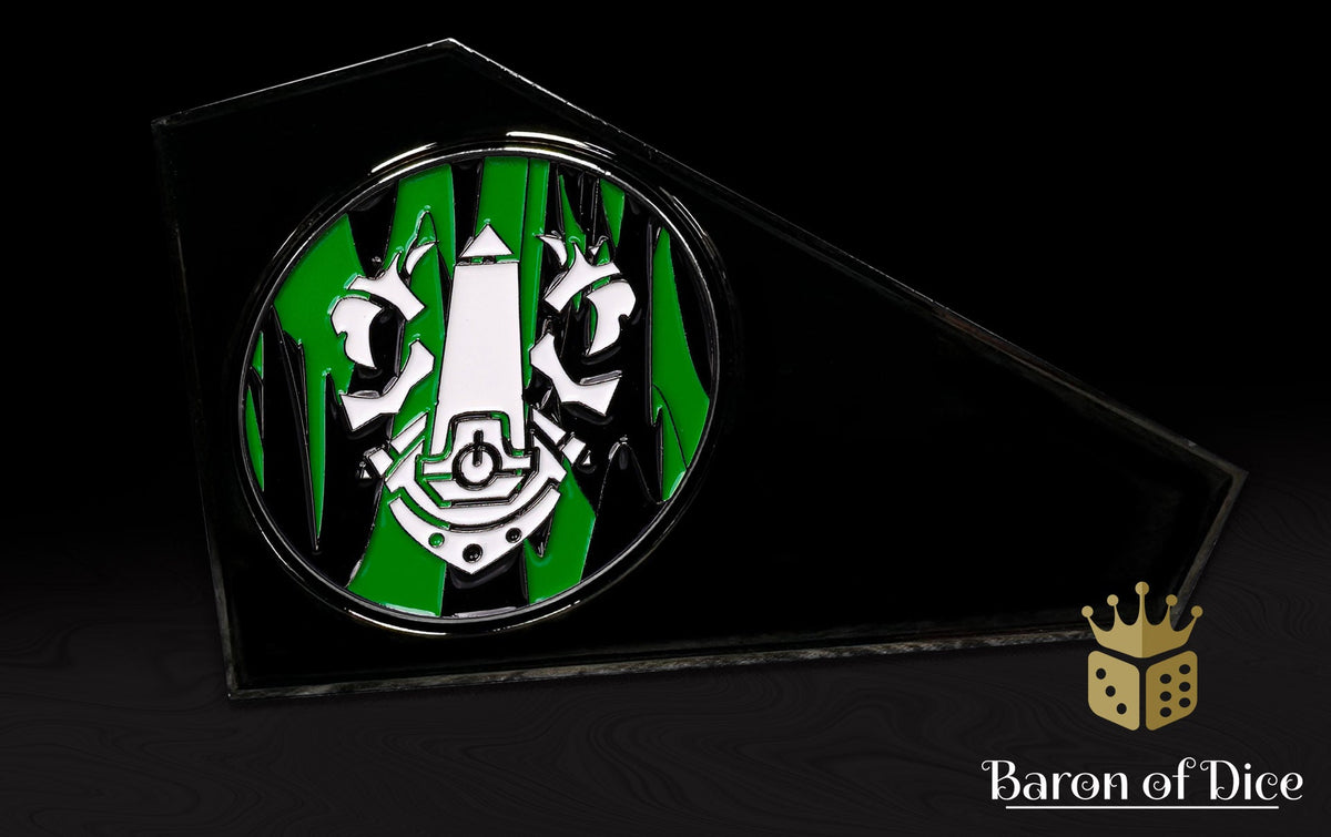 3" Metal Movement Gauge | Warmachine: Kithguard | Baron Coin™ Compatible