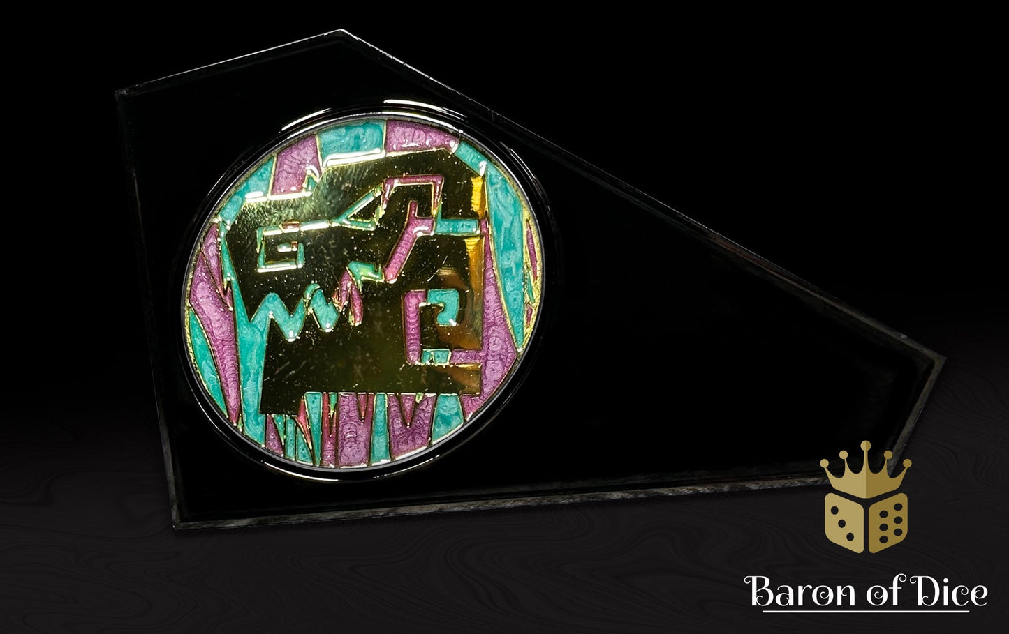 3" Metal Combat Gauge | Aztec Gators | Baron Coin™ Compatible