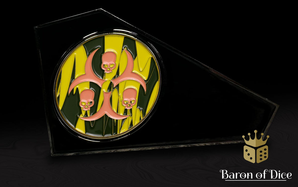 3" Metal Movement Gauge | Diseased | Baron Coin™ Compatible