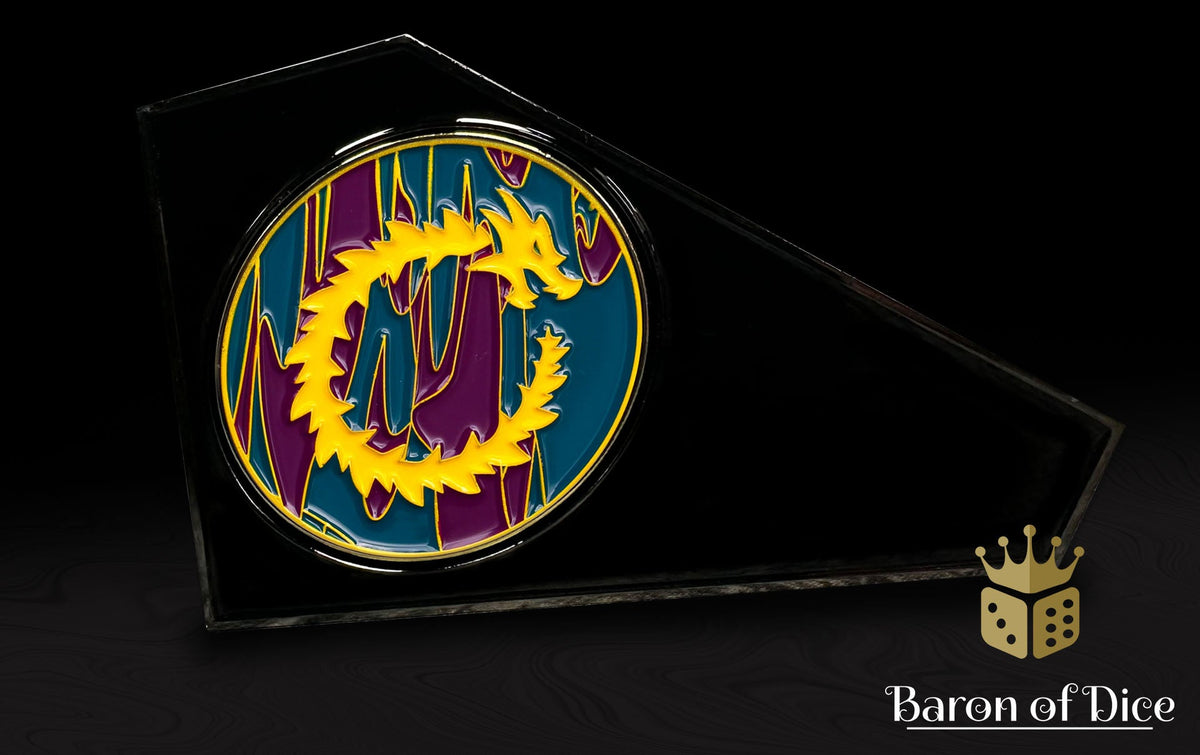 3" Metal Movement Gauge | Infinity Dragon | Baron Coin™ Compatible