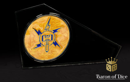 3" Metal Combat Gauge | Lightning Hammer | Baron Coin™ Compatible
