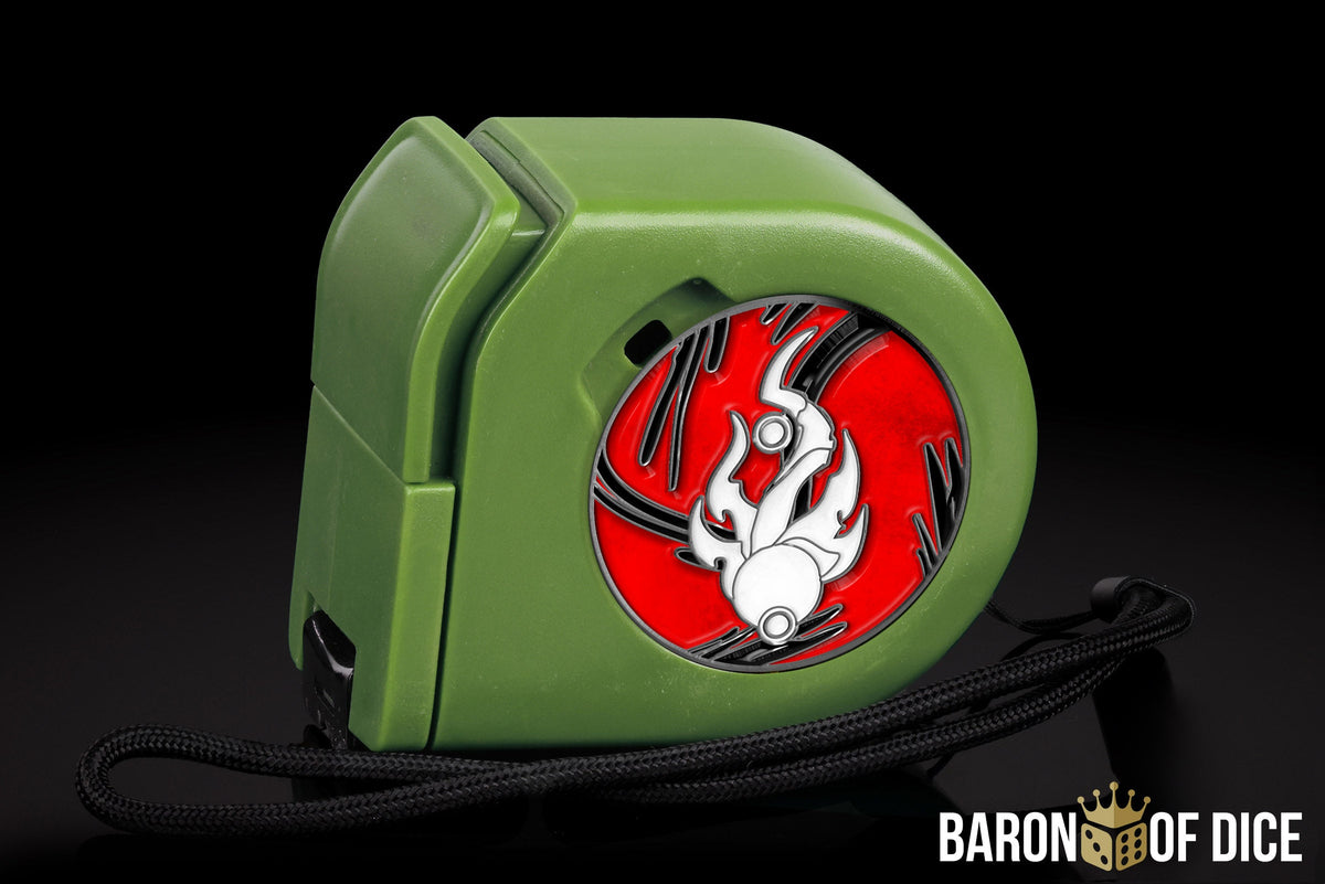 Wargaming Tape Measure | Baron's Coin™ Compatible | Warmachine: Fane of Nyrro