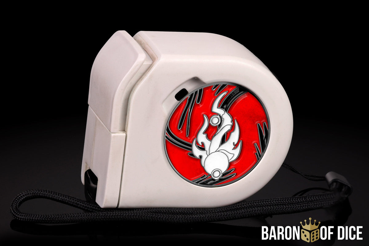Wargaming Tape Measure | Baron's Coin™ Compatible | Warmachine: Fane of Nyrro
