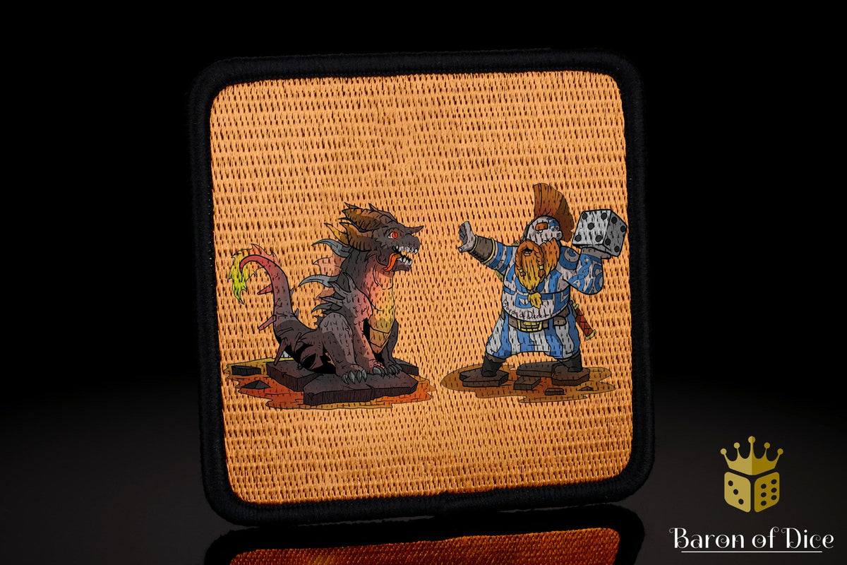 Baron's Dice Bag | Dwarven Hero Velcro Patch
