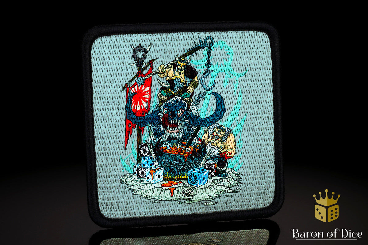 Baron's Dice Bag | Great Maw Velcro Patch