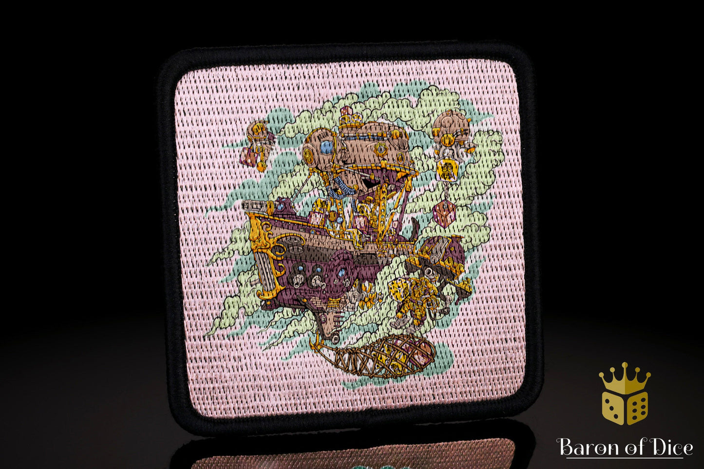 Baron's Dice Bag | Sky Dwarves Velcro Patch