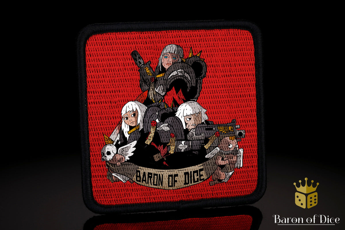 Baron's Dice Bag | Nuns With Guns Velcro Patch