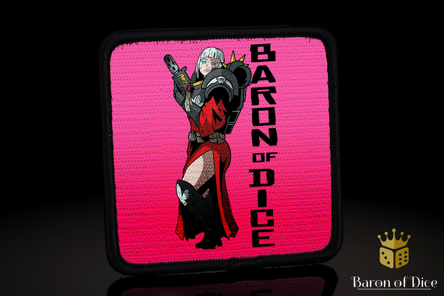 Baron's Dice Bag | Cheeks Velcro Patch