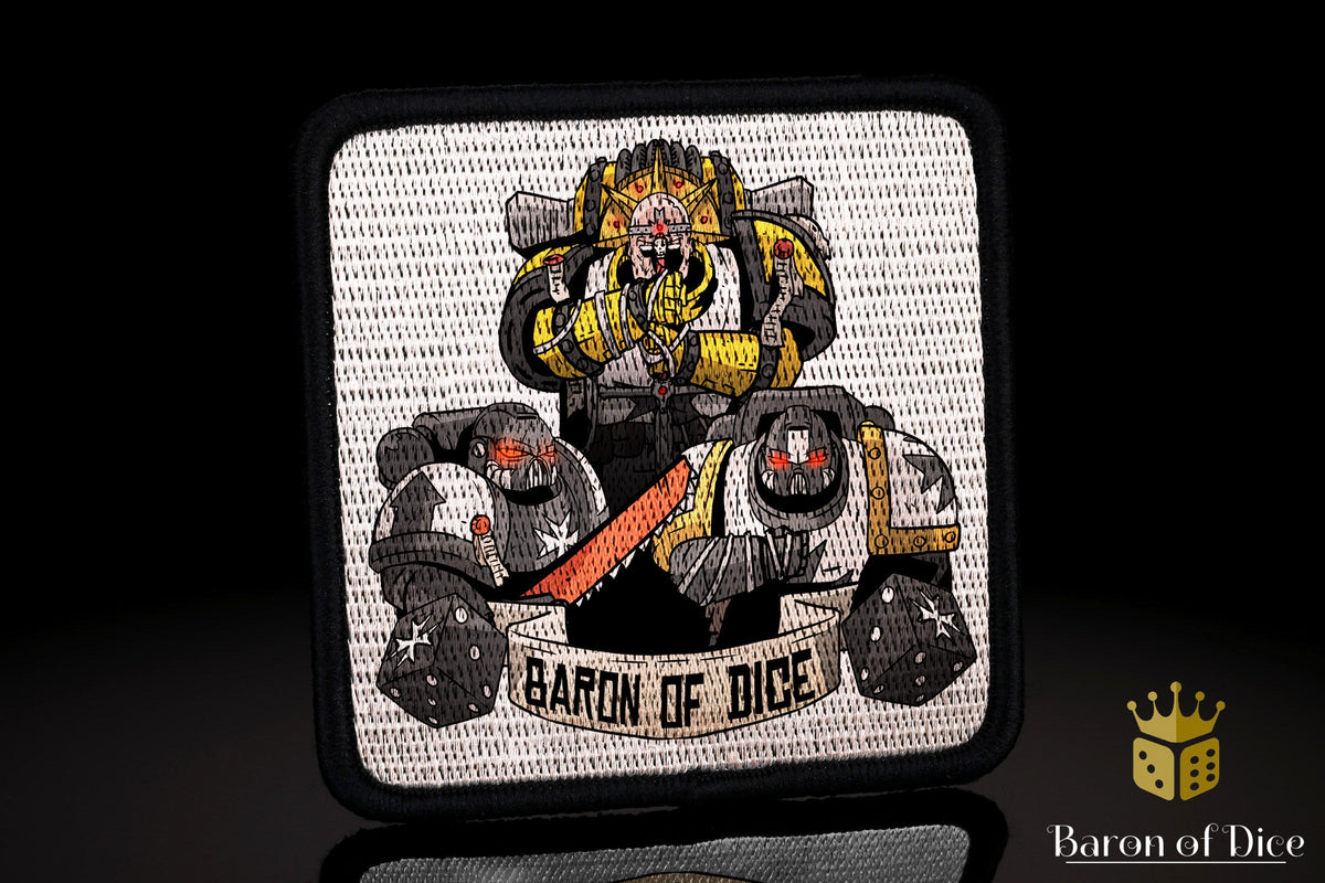 Baron's Dice Bag | Knights Templar Velcro Patch