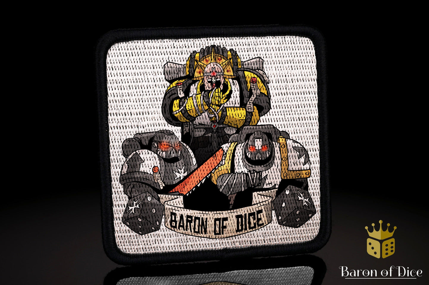 Knights Templar | Baron's Bag Compatible | Velcro Patches