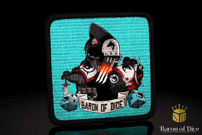 Baron's Dice Bag | Space Sharks Velcro Patch