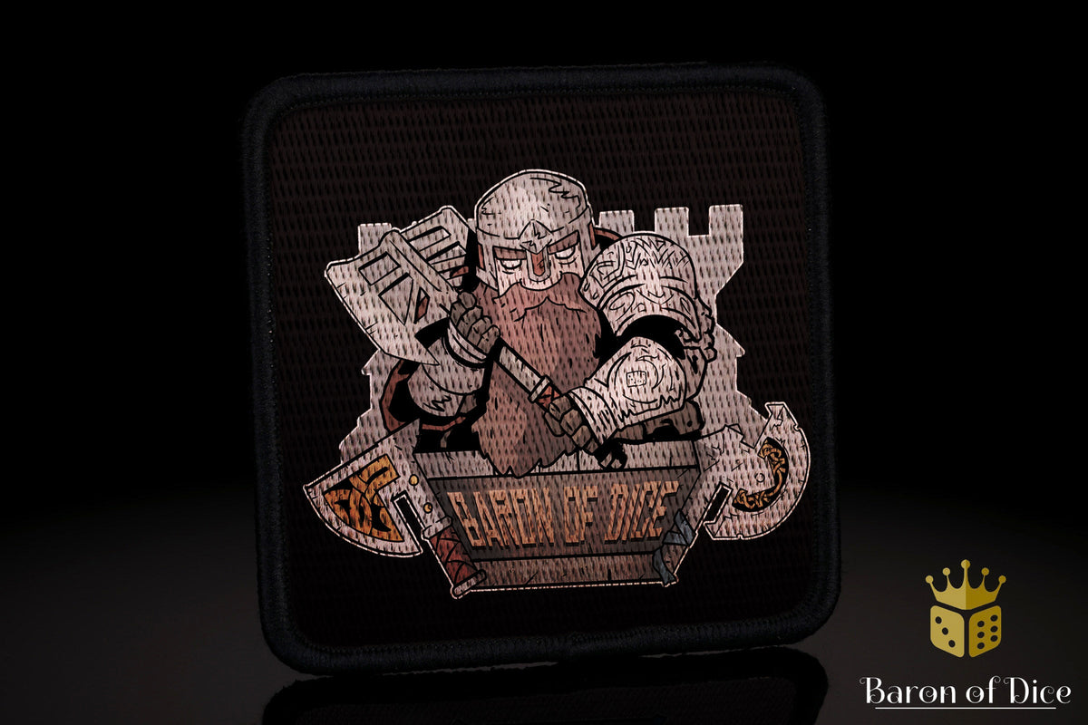 Baron's Dice Bag | Sole Ring | Dwarves Velcro Patch