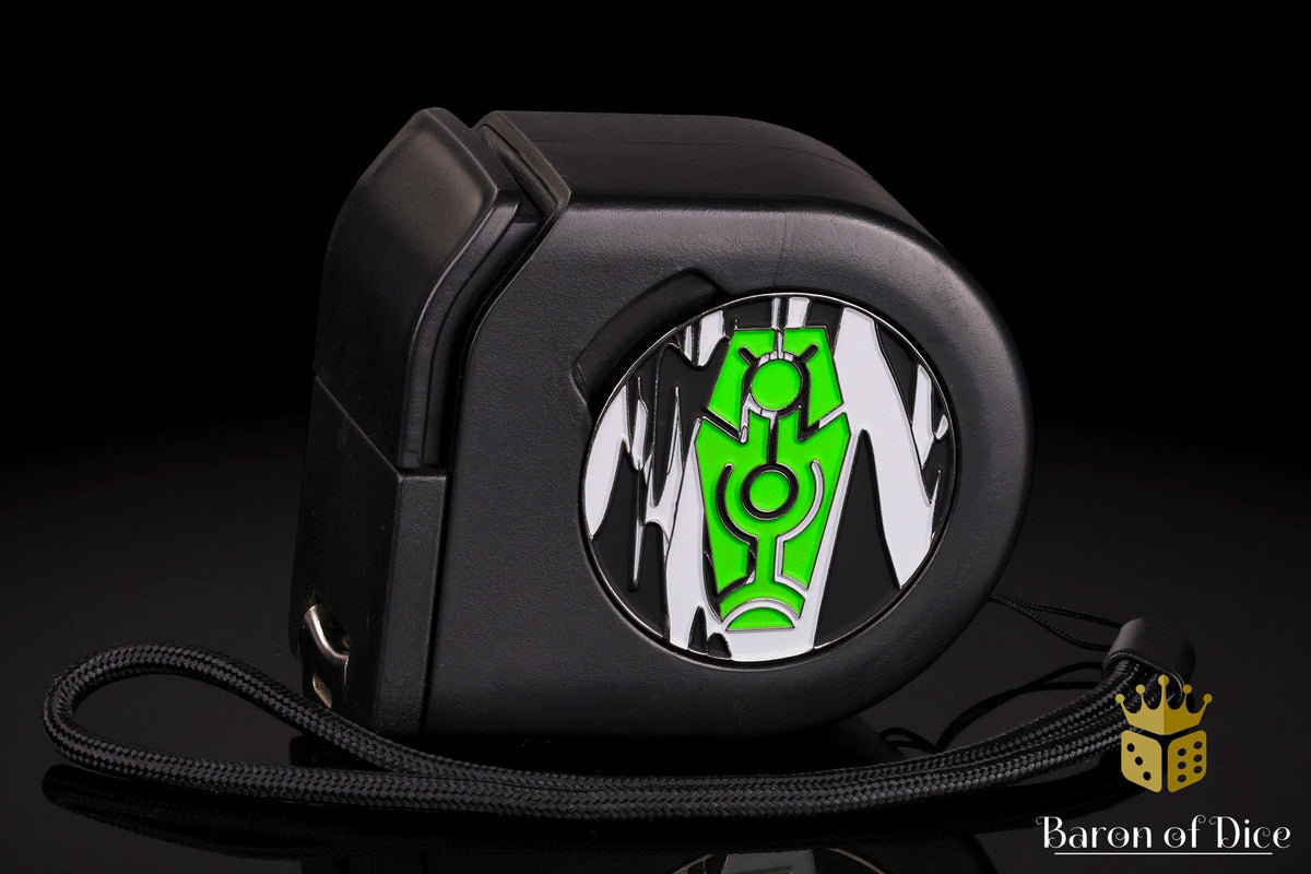 Wargaming Tape Measure | Baron's Coin™ Compatible | Green Coffin