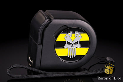 Wargaming Tape Measure | Baron's Coin™ Compatible | Steel Renegades
