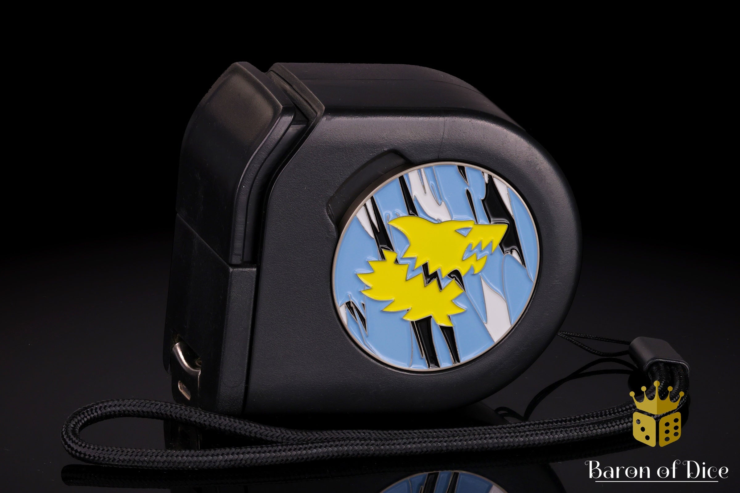 Wargaming Tape Measure | Baron's Coin™ Compatible | Snow Wolf