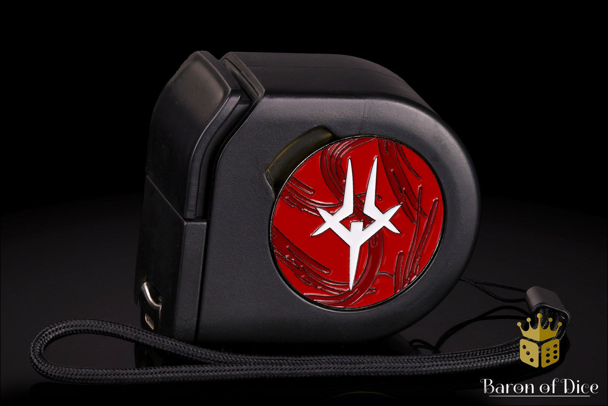 Wargaming Tape Measure | Baron's Coin™ Compatible | Warmachine: Infernals