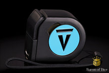 Wargaming Tape Measure | Baron's Coin™ Compatible | Vanguard Tactics | Light Blue