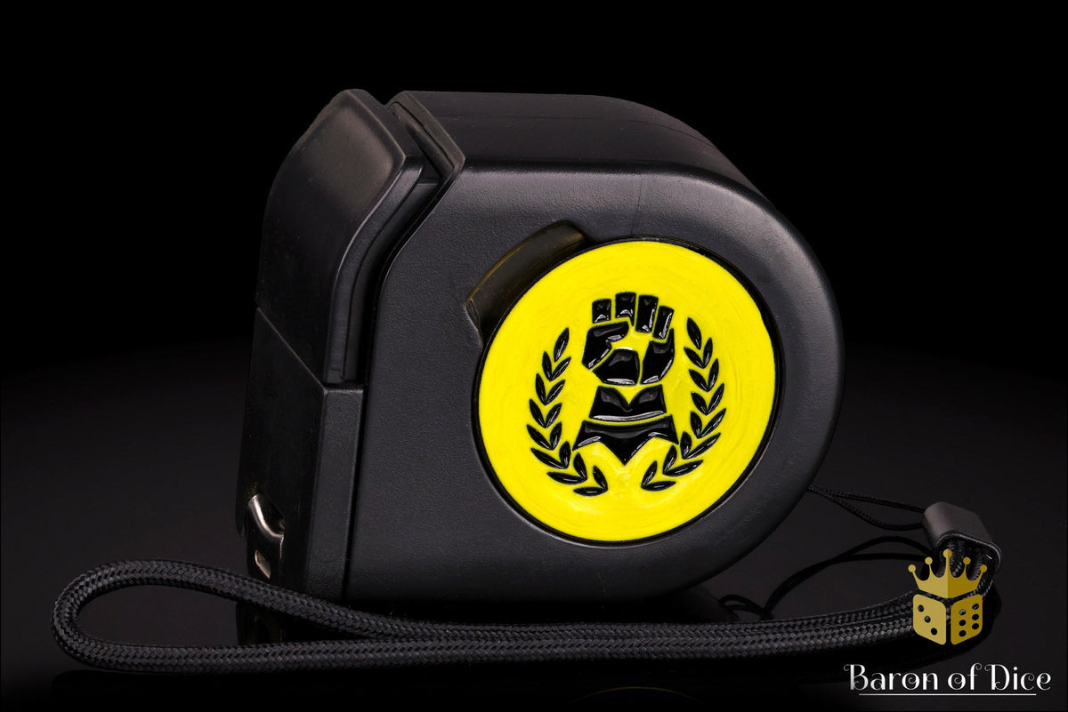 Wargaming Tape Measure | Baron's Coin™ Compatible | Almighty Hands