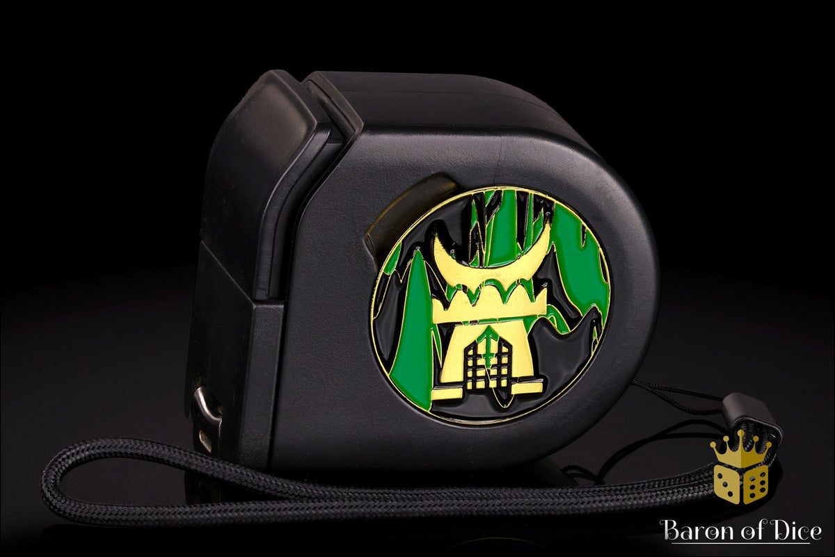 Wargaming Tape Measure | Baron's Coin™ Compatible | Iron Sultanate