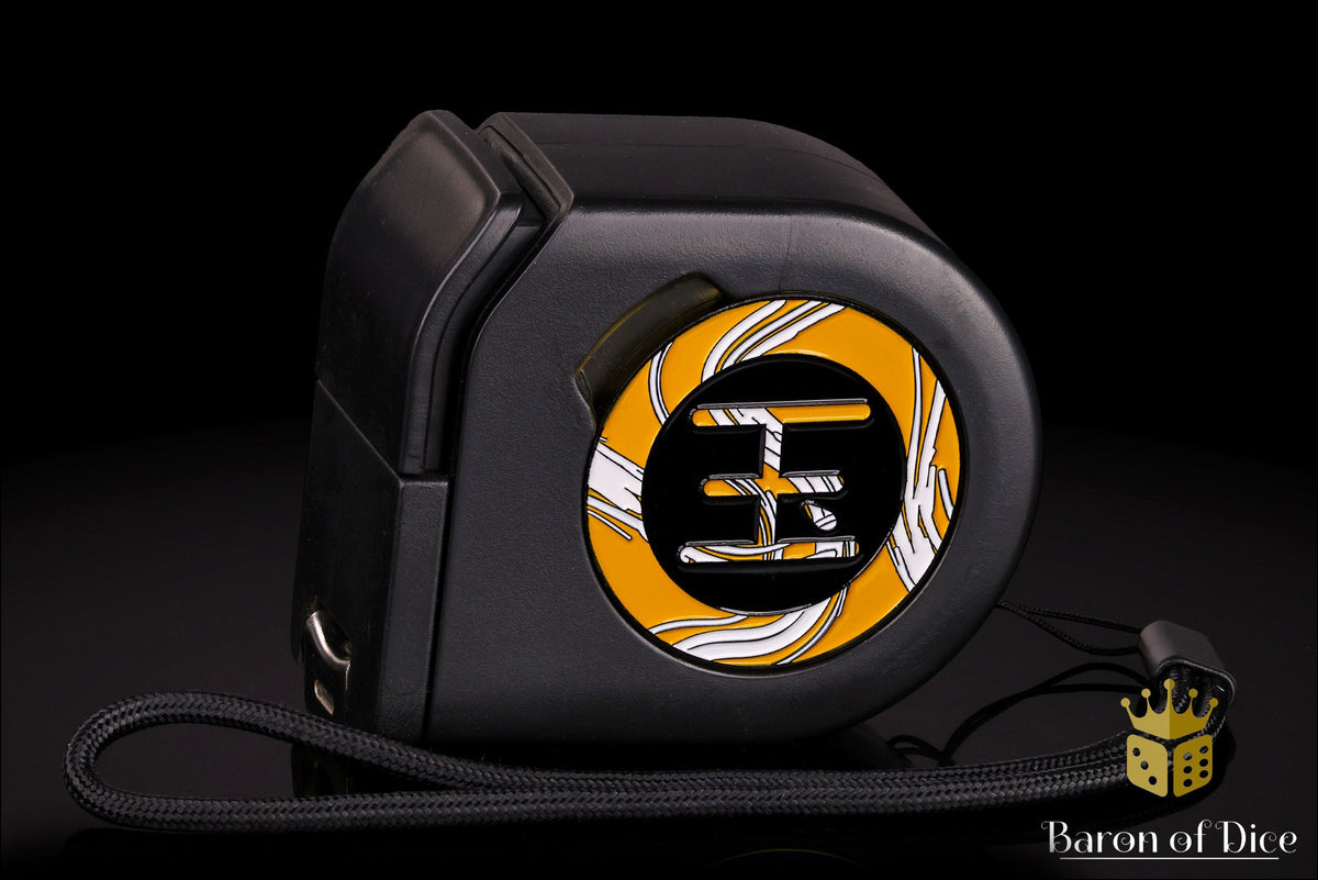 Wargaming Tape Measure | Baron's Coin™ Compatible | Infinity: Yu Jing