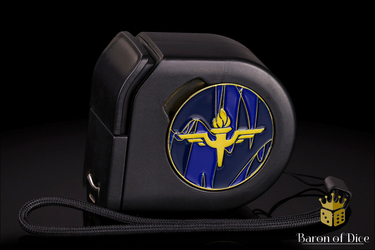 Wargaming Tape Measure | Baron's Coin™ Compatible | Infinity: Torchlight Brigade
