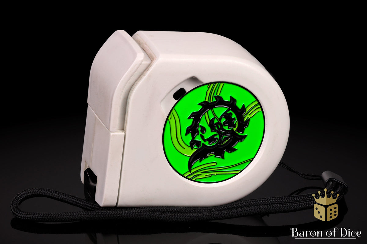 Wargaming Tape Measure | Baron's Coin™ Compatible | Warmachine: Cryx
