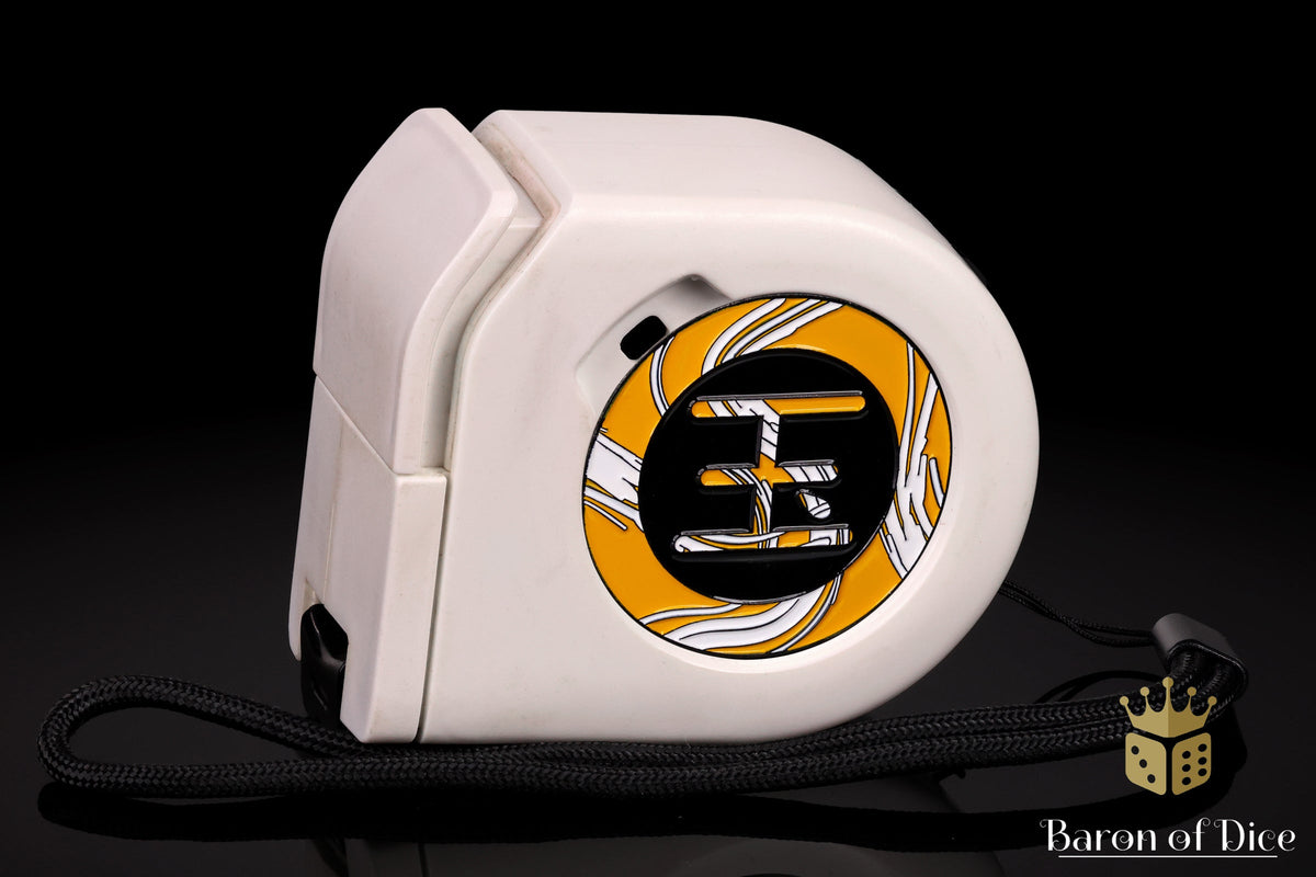 Wargaming Tape Measure | Baron's Coin™ Compatible | Infinity: Yu Jing