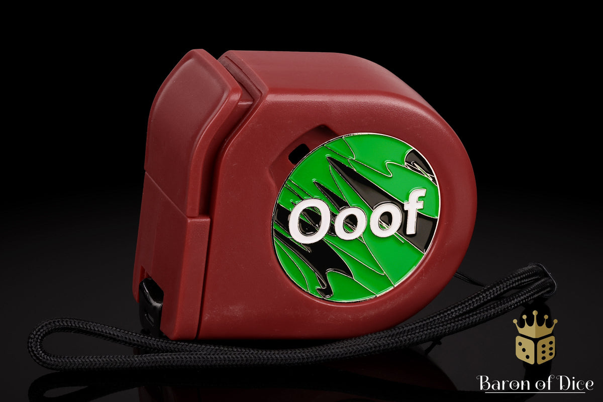 Wargaming Tape Measure | Baron's Coin™ Compatible | Ooof | Green